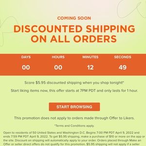 🍪595 DISCOUNT SHIPPING🍪